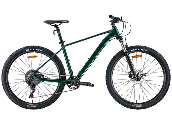 Велосипед AL 27.5" Leon XC-40 AM Hydraulic lock out HDD рама-18" зелений з чорним (м) 2022