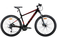 Велосипед AL 27.5" Leon XC-80 AM Hydraulic lock out HDD рама-20" чорний з червоним (м) 2022