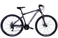 Велосипед сталь 29 Discovery TREK AM DD рама-19" сіро-червоний (матовий) 2024