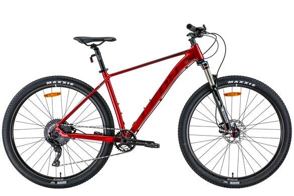 Велосипед AL 29" Leon TN-40 AM Hydraulic lock out HDD рама-19" червоний з чорним 2022