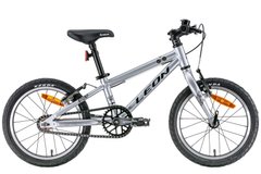Велосипед AL 16" Leon GO Vbr рама-8" сірий з чорним 2022