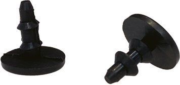 Заглушка та направляючі в раму JAGWIRE CHA174, Close Type (6 to 6,3mm Frame), чорні (10шт)