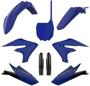 Пластик Polisport MX kit - Yamaha (19-) [Blue/Black], Yamaha