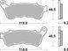 Тормозные колодки SBS Ultra Quit Brake Pads, Ceramic