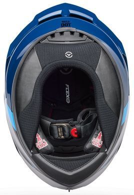 Шлем BELL RACESTAR DLX Flex&reg; Helmet - STRIKE [Blue], L