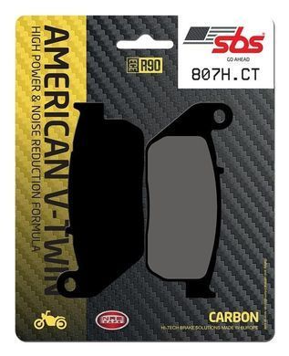 Гальмівні колодки SBS High Power Brake Pads, Carbon