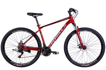Велосипед AL 29" Formula MOTION DD FR рама-19" красный с серым 2026