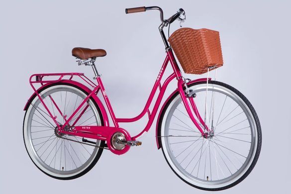 Велосипед ST 28" Dorozhnik RETRO Velosteel рама-19" рожевий 2025