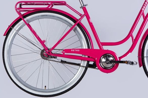 Велосипед ST 28" Dorozhnik RETRO Velosteel рама-19" рожевий 2025
