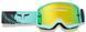 Окуляри FOX MAIN SPARK Goggle - KAIROS [Turquoise], Mirror Green Lens