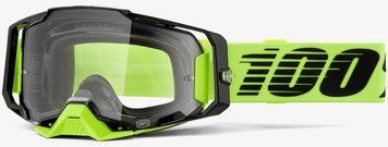 Очки 100% ARMEGA Goggle [Neon Yellow], Clear Lens