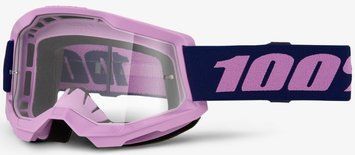 Окуляри 100% STRATA 2 Goggle [Purple], Clear Lens