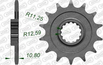 Зірка AFAM 520 Sprocket - Aprilia, 13z