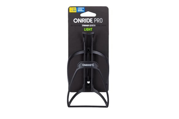 Флягодержатель ONRIDE Pro Light пластиковый, 18 г, черный