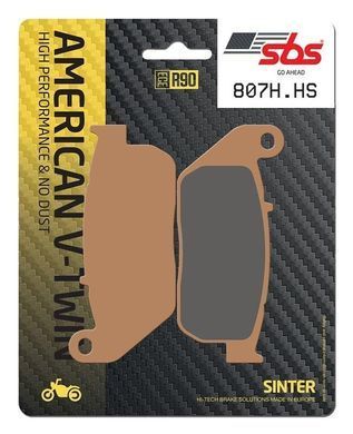 Тормозные колодки SBS High Performance Front Brake Pads, Sinter