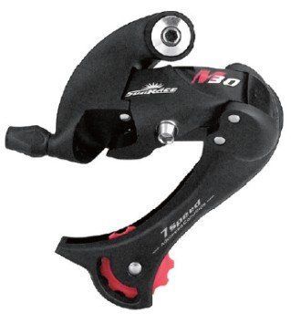 Задній перемикач SunRace RDM37 LD, 7 швидкостей, довга лапка, OEM