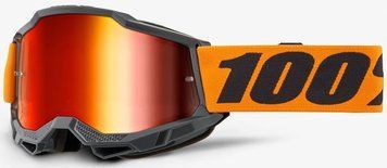 Окуляри 100% ACCURI 2 Goggle [Orange], Mirror Red Lens