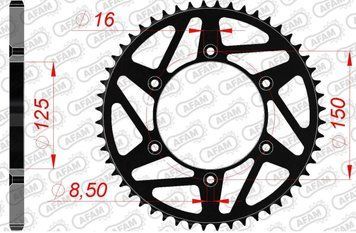 Звезда AFAM 520 K-Steel Chainwheel - KTM [Black], 45z