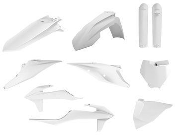 Пластик Polisport MX kit - KTM (19-) [White], KTM