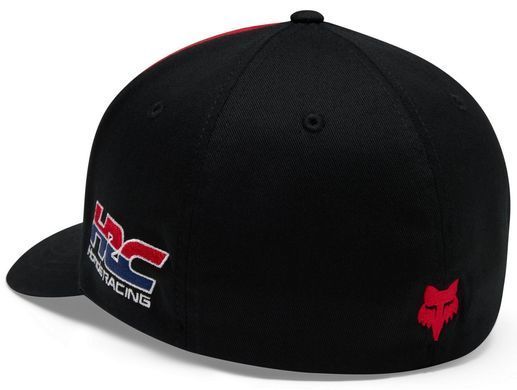 Кепка FOX FlexFit Hat - HONDA&reg; [Black], L/XL