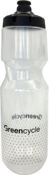 Фляга 1,0 Green Cycle GBT-520 зі збільшенним клапаном, прозора