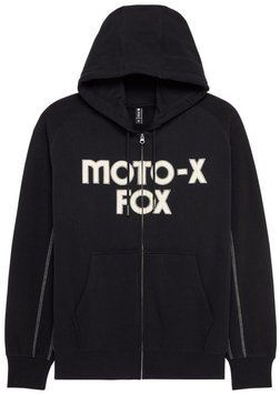Толстовка FOX Oversize ZIp Hoodie - MOTO-X [Black], L