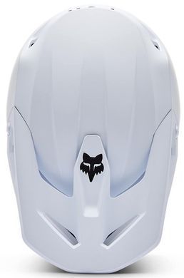 Шолом FOX YTH V1 Helmet - SOLID [White], YL