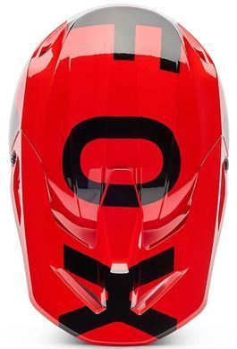 Шолом FOX V1 Helmet - SHIELD [Flo Red], XXL