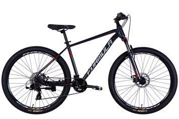 Велосипед AL 27.5" Formula THOR DD CS рама-18" чорний зі сріблястим 2026