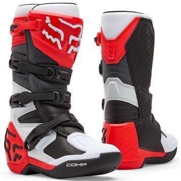 Мотоботы FOX COMP Youth Boot [Fluo Red], 8