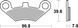 Тормозные колодки SBS Racing Brake Pads, EVO Sinter/Sinter