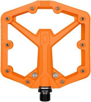 Педали Crankbrothers STAMP 1 (GEN. 2), размер L (43-49 eu), оранжевые