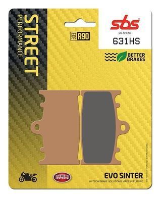 Гальмівні колодки SBS Performance Front Brake Pads, Sinter