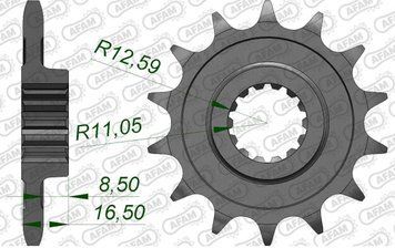 Зірка AFAM 525 Sprocket - Ducati, 15z