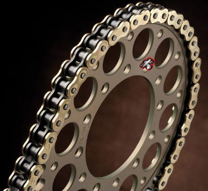 Ланцюг Renthal R4 Chain - 520 [Gold], 520-112L / Seal Ring