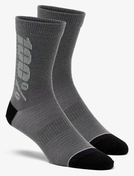 Шкарпетки 100% RYTHYM MERINO Socks [Charcoal], L/XL