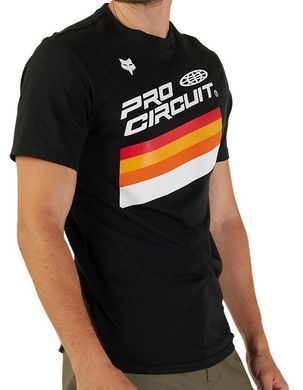 Футболка FOX PREMIUM Short Sleeve Tee - PRO CIRCUIT&reg; [Black], L
