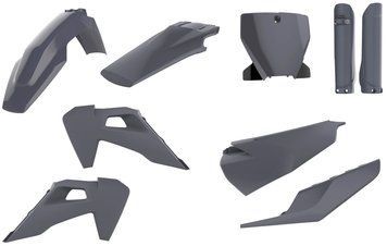 Пластик Polisport MX kit - Husqvarna (19-) [Nardo Grey], Husqvarna