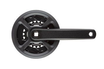 Комплект шатунів Prowheel TM-CY01, під квадрат, 170 мм, 36-22T, на 8/7/6 шв., чорний