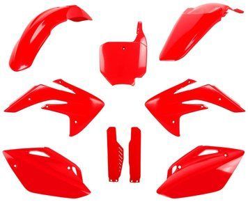 Пластик Polisport MX kit - Honda (07-) [Red], Honda