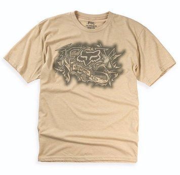 Футболка FOX HEATHERED Short Sleeve Tee - HALF LIFE [Khaki], S