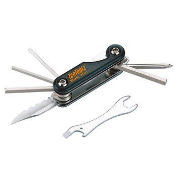 Ключ ICE TOOLZ 96K2 складаний 10 інструментів Blade Man