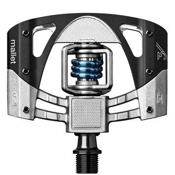 Педалі Crankbrothers MALLET 3, сіро-чорна/синя пружина