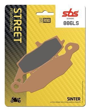 Гальмівні колодки SBS Performance Rear Brake Pads, Sinter