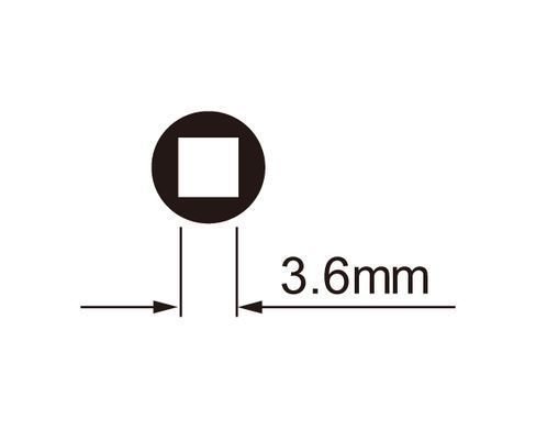 Ключ Ice Toolz 12D7 для спиць 3.6mm з Т-подібною ручкою під квадратний ніпель