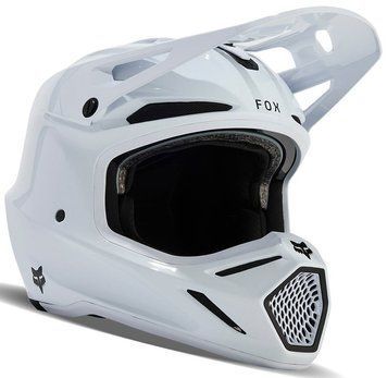 Шлем FOX V3 RS Helmet &ndash; SOLID [White], L