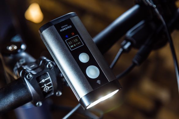 Велосипедная фара Ravemen PR2400 (2400 lm, 8000 mAh) беспроводная кнопка