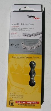 Ланцюг TAYA NOVE-91 Chain - 9sp [Silver]