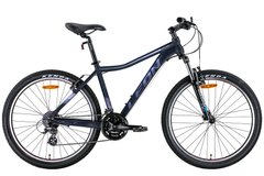 Велосипед 26" Leon HT-LADY AM preload Vbr 2022 (черный с сиреневым (м))