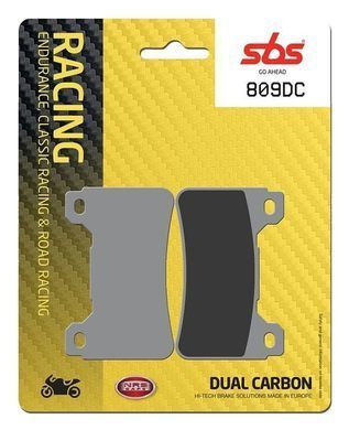 Тормозные колодки SBS Road Racing Front Brake Pads, Dual Carbon